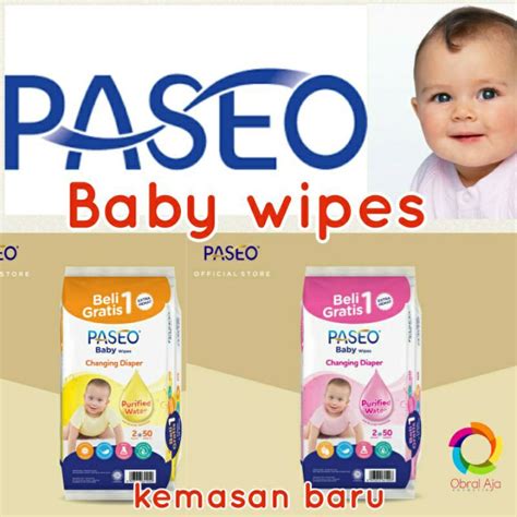 Jual Promo Beli Gratis Tisu Basah Paseo Baby Wipes Tissue Basah