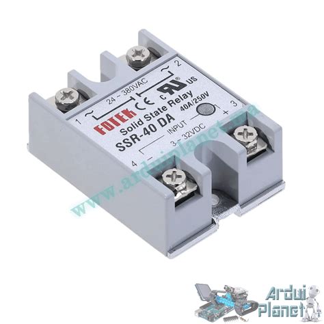 SSR 40DA Relais Statique 40A MicroPlanet Maroc