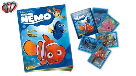 Disney Finding Nemo Sticker Album Review Pack Opening Panini YouTube