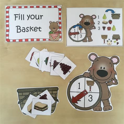 Preschool Unit Letter Recognition Number Recognition Center