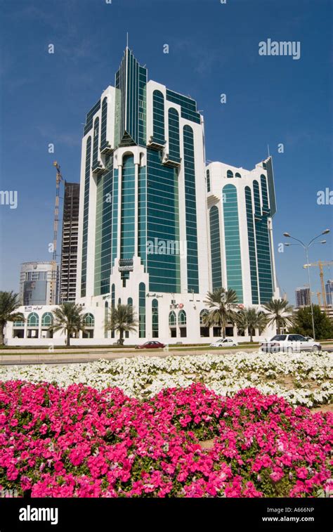 Salam Tower Doha Qatar Stock Photo Alamy