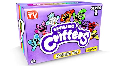 The Biggest Smiling Critters Mystery Box New Poppy Playtime Chapter 3