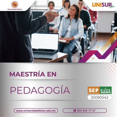 Maestría En Pedagogía Inscripción