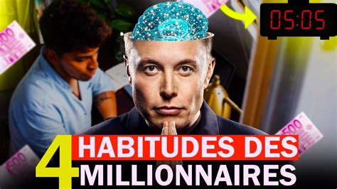 Habitudes Matinales Qui Rendent Millionnaire Youtube