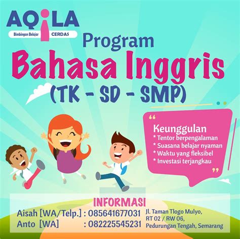 Contoh Brosur Tk Yang Menarik