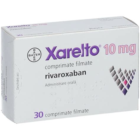 Xarelto 10 Mg 30 St Mit Dem E Rezept Kaufen Shop Apotheke