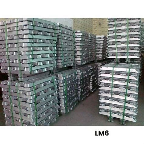 Lm Aluminium Alloy Ingots Rectangle At Rs Kg In Ahmedabad Id