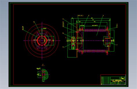 350吨门机主起升卷筒autocad 2010模型图纸下载 懒石网