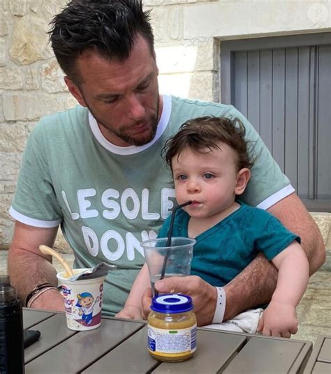 Norbert Tarayre Photo Complice Avec Son Fils Elydjah La Rel Ve Est