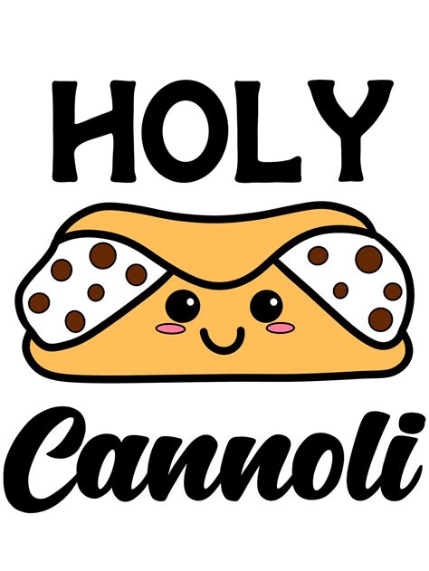 Holy Cannoli SVG And PNG Decal Sticker Etsy