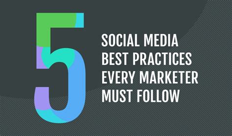 5 Social Media Best Practices Every Marketer Must Follow Sprout Social