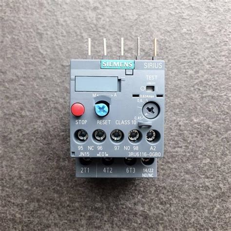 西门子热继电器3ua59 独立安装 热过载继电器 3ua5940 2d 20 32a