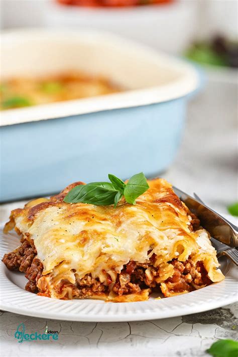 Cannelloni Mit Hackfleisch Ein Italienischer Klassiker