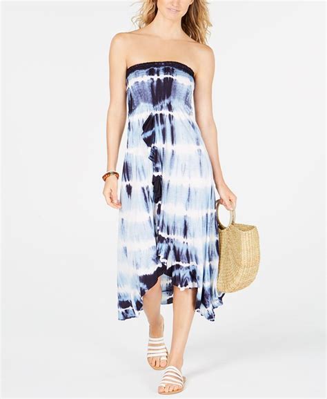 Raviya Tie Dyed Tube Dress Cover Up Macys