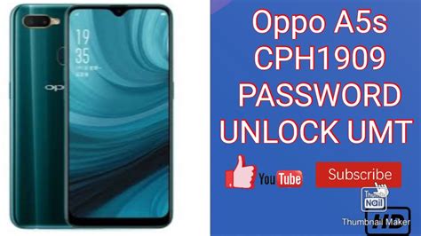 Oppo A5s Password Unlock Umt Oppo Cph1909 Pattern Remove Umt Oppo