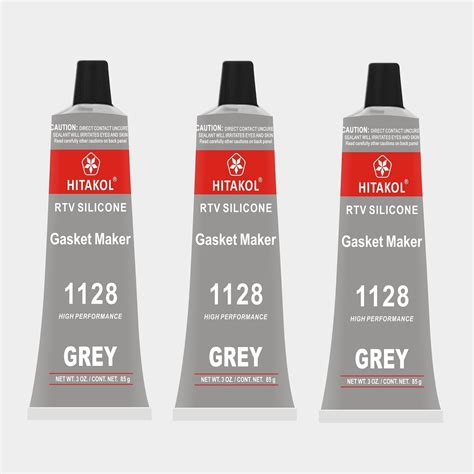 Grey 100 RTV Silicone Sealant High Temp 1128 China RTV Silicone