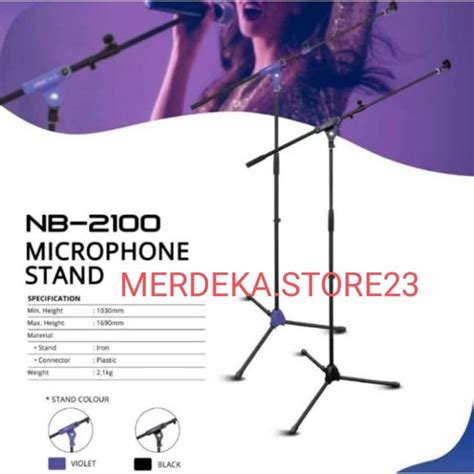 Jual Krezt Nb Stand Microphone Krezt Nb Bahan Full Besi Kokoh