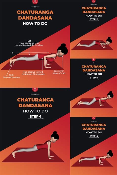 Chaturanga Dandasana Four Limbed Staff Pose How To Do Benefits