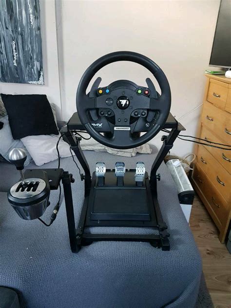 XBOX 1 - ** REDUCED PRICE **THRUSTMASTER STEERING WHEEL SETUP | in ...