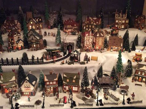 One section of my Dickens Village 2014 | Christmas village display ...