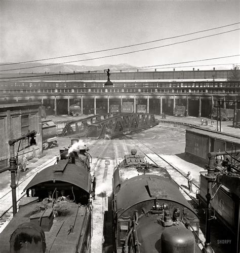 Roundhouse: 1943 | Round house, Train, Locomotive