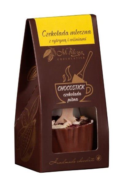 Chocostick M Pelczar Chocolatier Czekolada Mleczna Z Nut Cytryny I