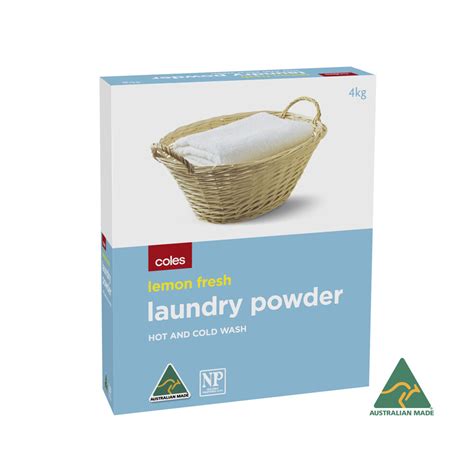 Buy Coles Simply Laundry Powder Lemon Kg Coles