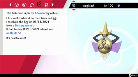 Aegislash Moveset Pokemon Sword and Shield - YouTube