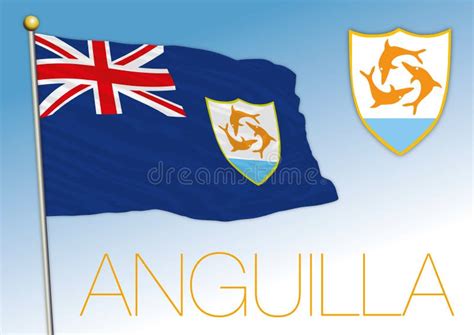 British Ocean Territory Official National Flag and Seal Stock Vector - Illustration of british ...