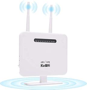 Amazon Kuwfi Router G Lte Con Ranura Para Tarjeta Sim