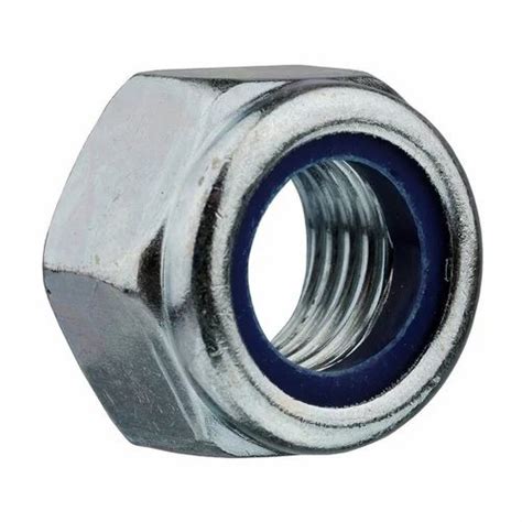 Carbon Steel Hex Nylock Nut Size M At Rs Piece In Ludhiana Id