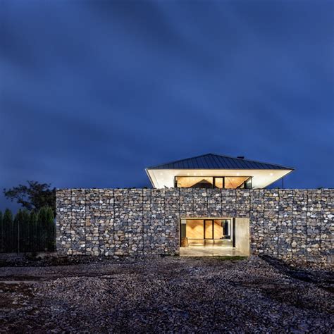 Architecture With Gabion Walls Dezeen