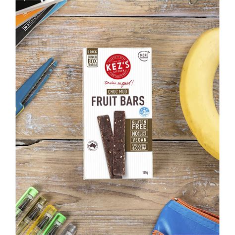 Kez S Kitchen Free Naked Gluten Free Choc Mud Bars 125g Woolworths