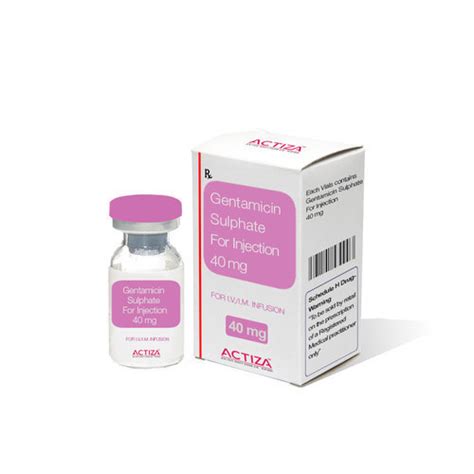 Gentamicin Sulphate Injection Antibiotic At Best Price In Surat