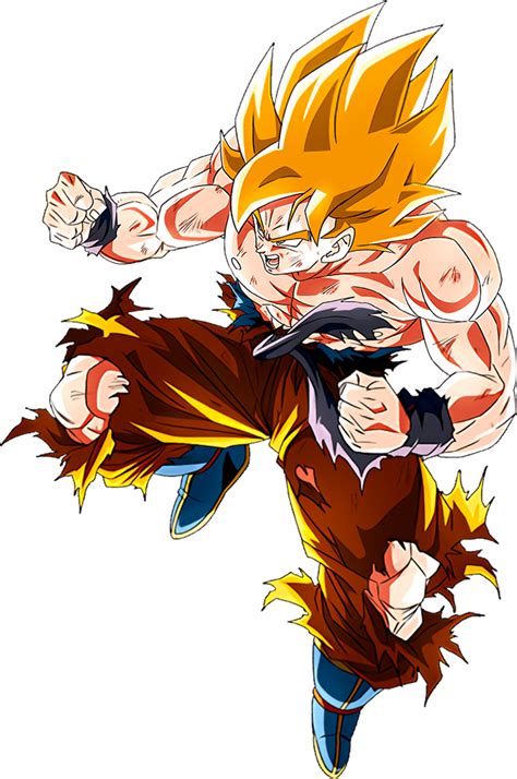 Ssj Son Goku Namek Saga Render By Zanninrenders On Deviantart