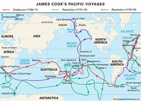 James Cook Facts | Britannica