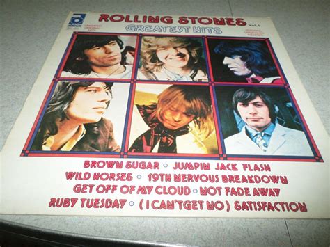 Vintage Vinyl Lp Record The Rolling Stones Greatest Hits Volume