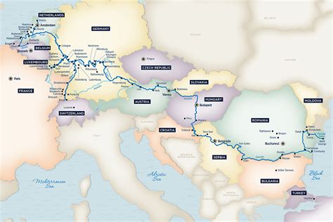 Ama River Cruises Europe 2024 Itinerary - Traci Georgina