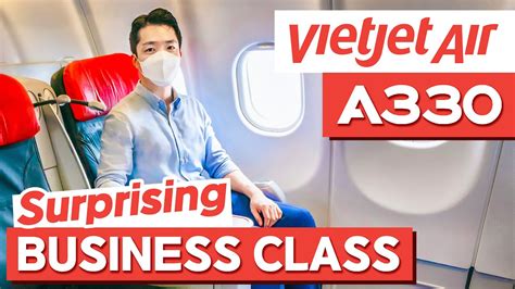 SURPRISING VietJet A330 Business Class INCREDIBLE Meal Service Ft