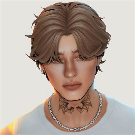 Well ♡ Simsaula The Sims 4 Skin Sims Hair Sims 4 Hair Male