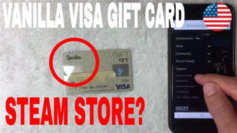 Can You Use Vanilla Visa Gift Card On Steam Games Youtube