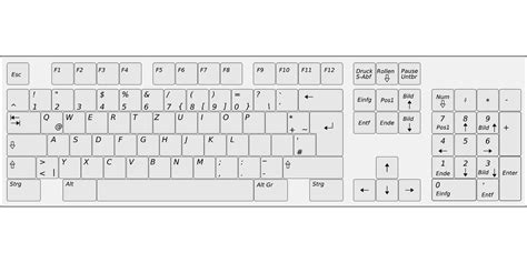 Download Keyboard, Hardware, Layout. Royalty-Free Vector Graphic - Pixabay