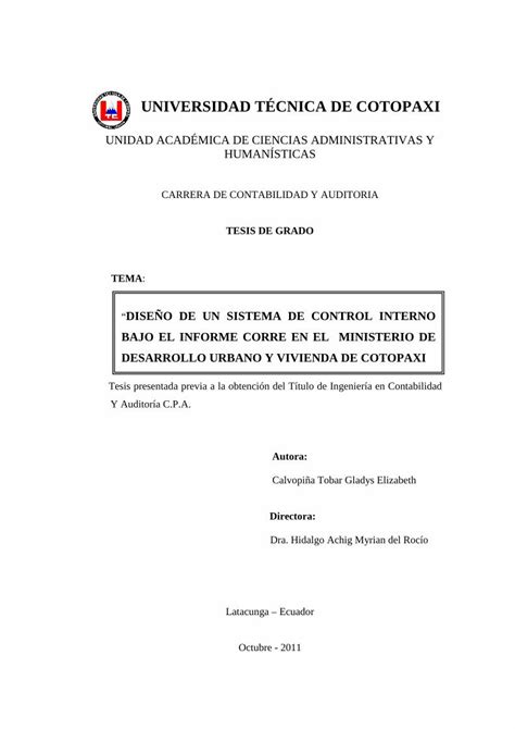 PDF UNIVERSIDAD TÉCNICA DE COTOPAXI repositorio utc edu ec