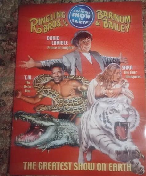 The Greatest Show Ringling Bros Barnum Bailey Nd Circus Program