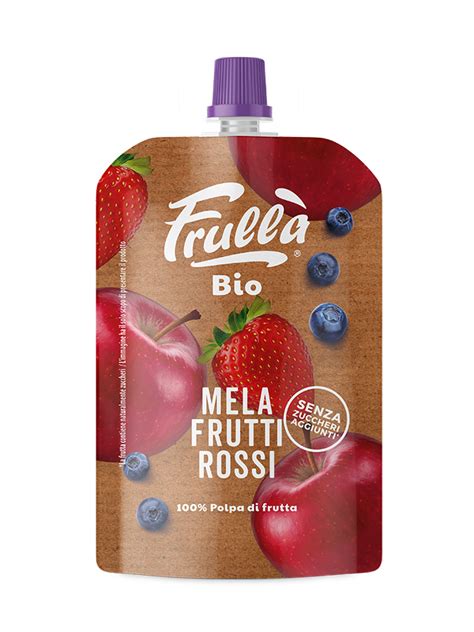 Frullato Frull Ai Frutti Rossi Bio Gr Natura Nuova Confezione Da