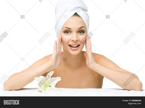 Nude Woman Towel On Image Photo Free Trial Bigstock