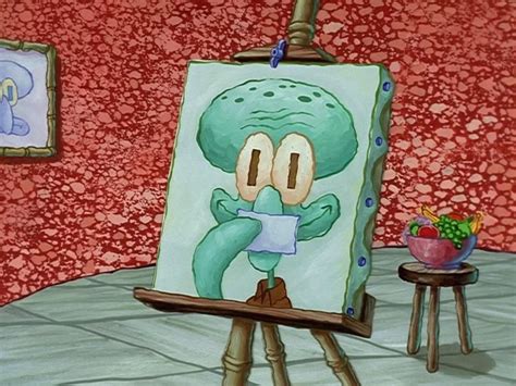 This Is Squidward’s Most Underrated Painting That I Feel Deserves More Attention Spongebob