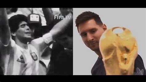 El Emocionante Video Que Se Viraliz Con Messi Y Maradona Para La Final