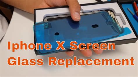 Iphone X Screen Glass Replacement Tutorial Nwsrepiars Youtube