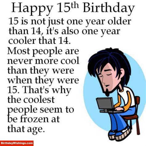 Happy 15th Birthday Poem - BirthdayWishings.com